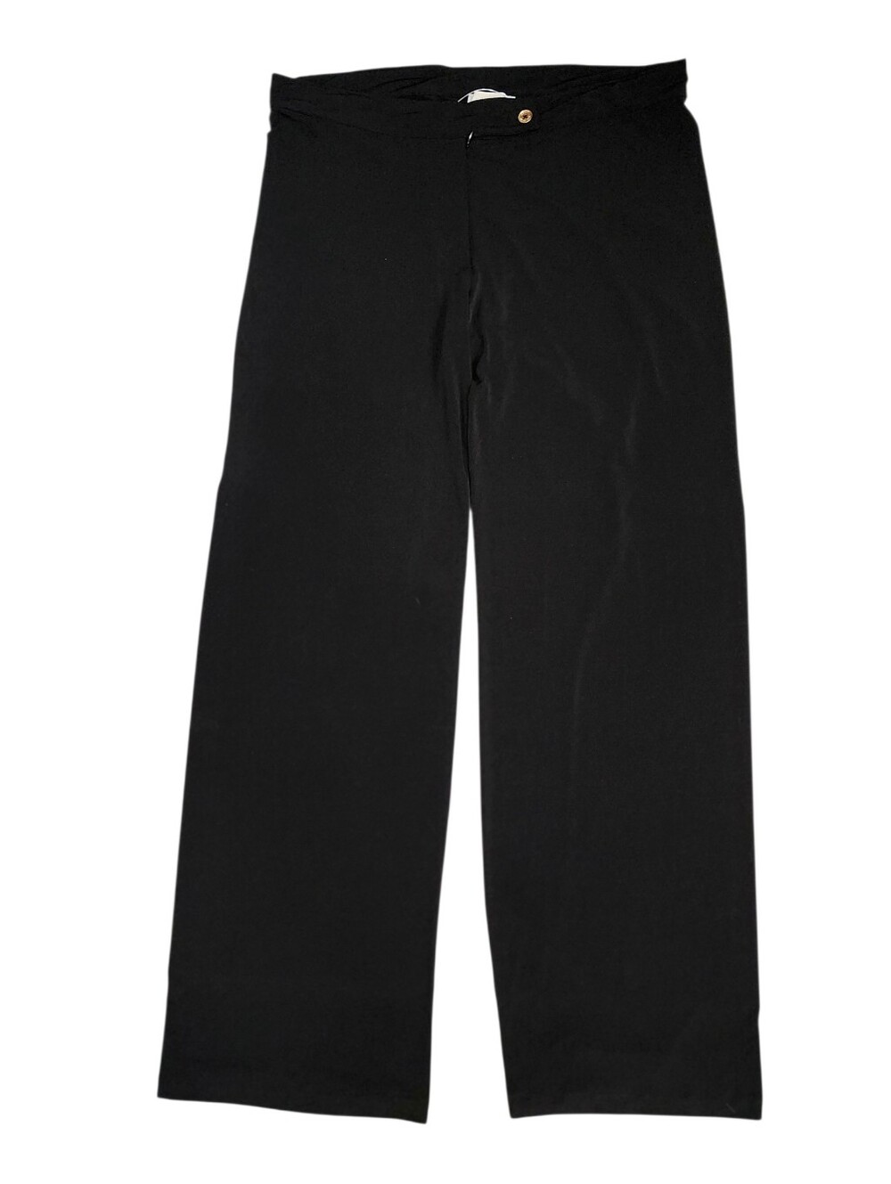 Michael Kors Black Wide-Leg Women's Pants size L - Picture 2 of 8
